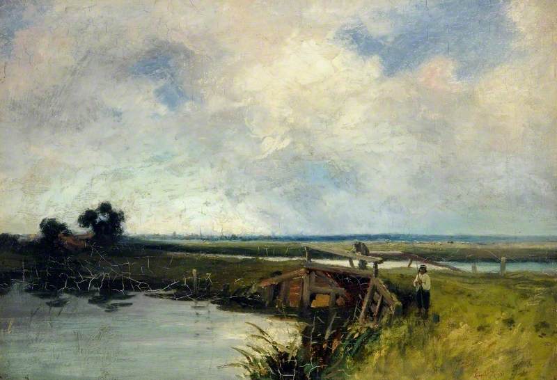 Landscape With A Bridge — Leopold Rivers