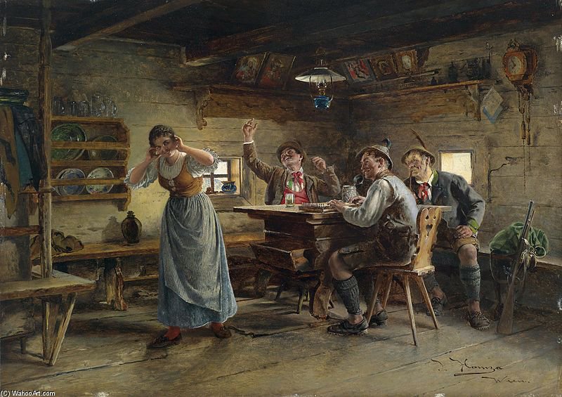 Musikalische Unterhaltung Auf Der Alm — Johann Hamza