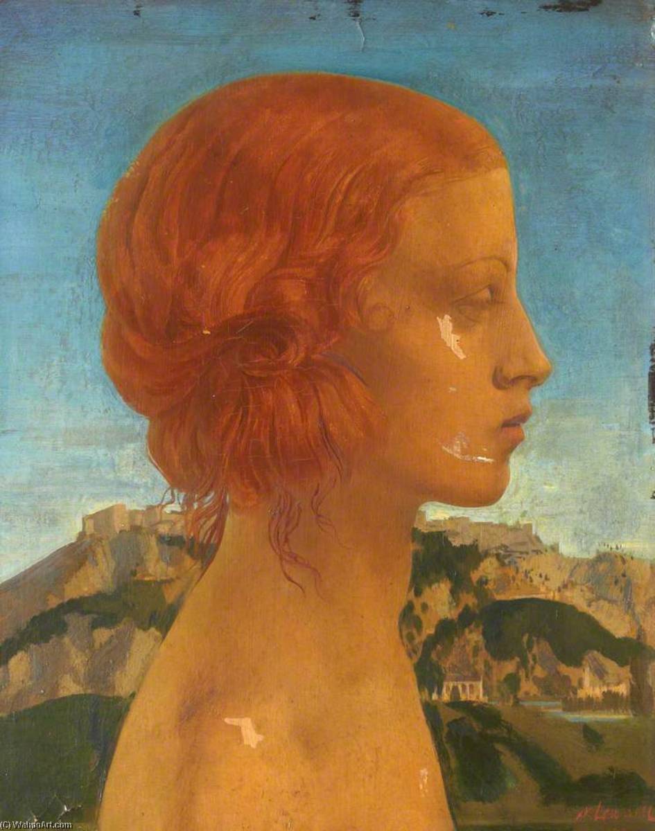 Head Of A Girl — Alfred Kingsley Lawrence