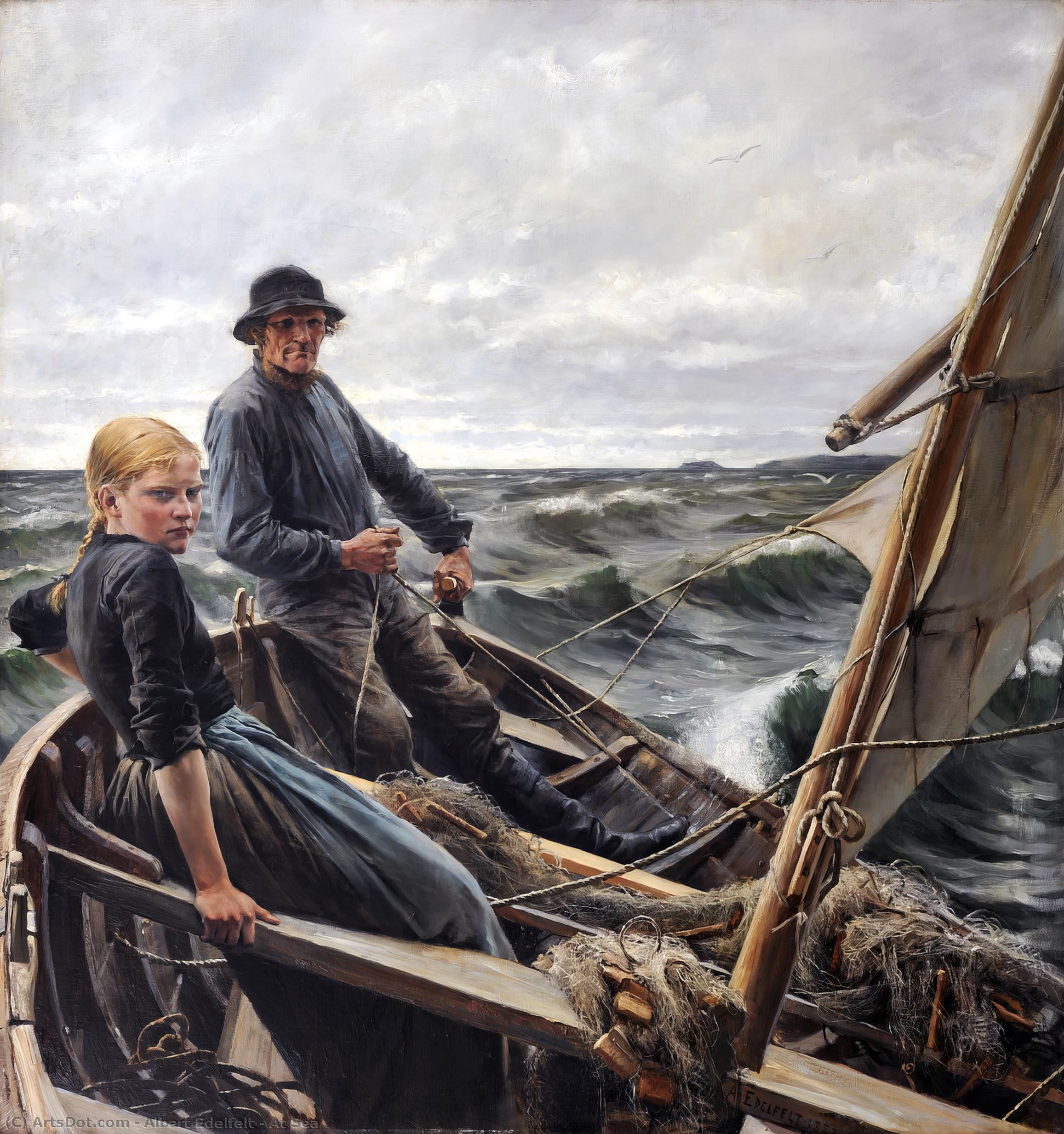At Sea — Альберт Эдelfель