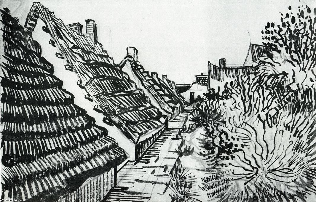 Street In Sainte-maries — Vincent Willem Van Gogh