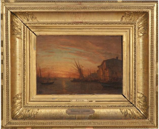 Port Au Coucher Du Soleil — Феликс Зим