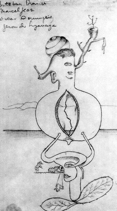 Exquisite Corpse — Oscar Dominguez