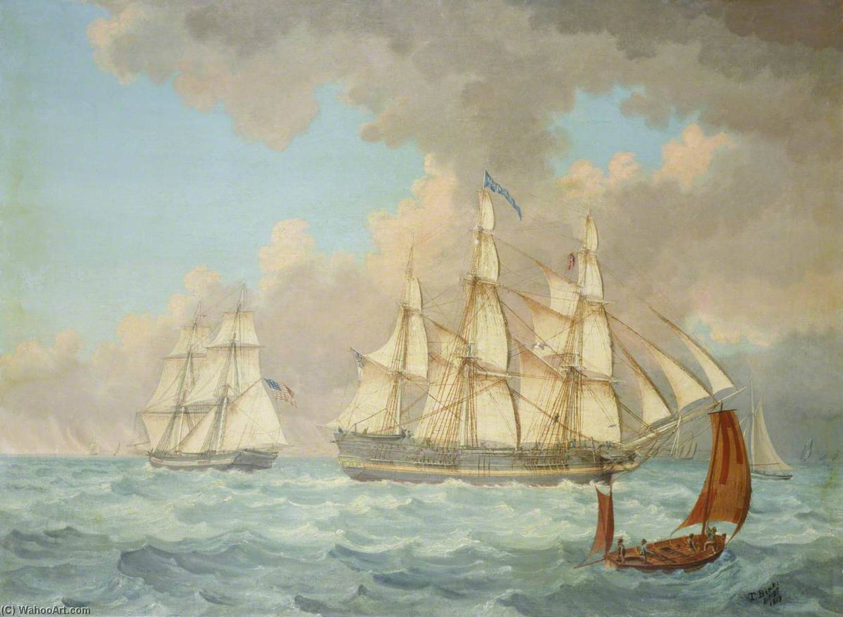 The East Indiaman 'east Indian' — Thomas Binks