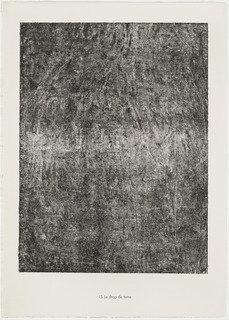 Sheet Of Earth (le Drap De Terre) From The Portfolio Soil, Earth (sols, Terres) From Phenomena (les Phénomènes) — Jean Philippe Arthur Dubuffet