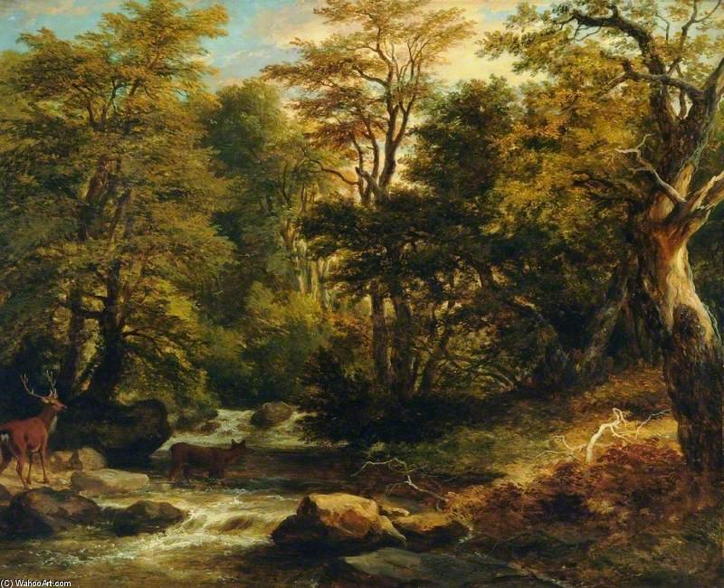 Forest, Gowbarrow Park, Ullswater, Cumbria — Ramsay Richard Reinagle