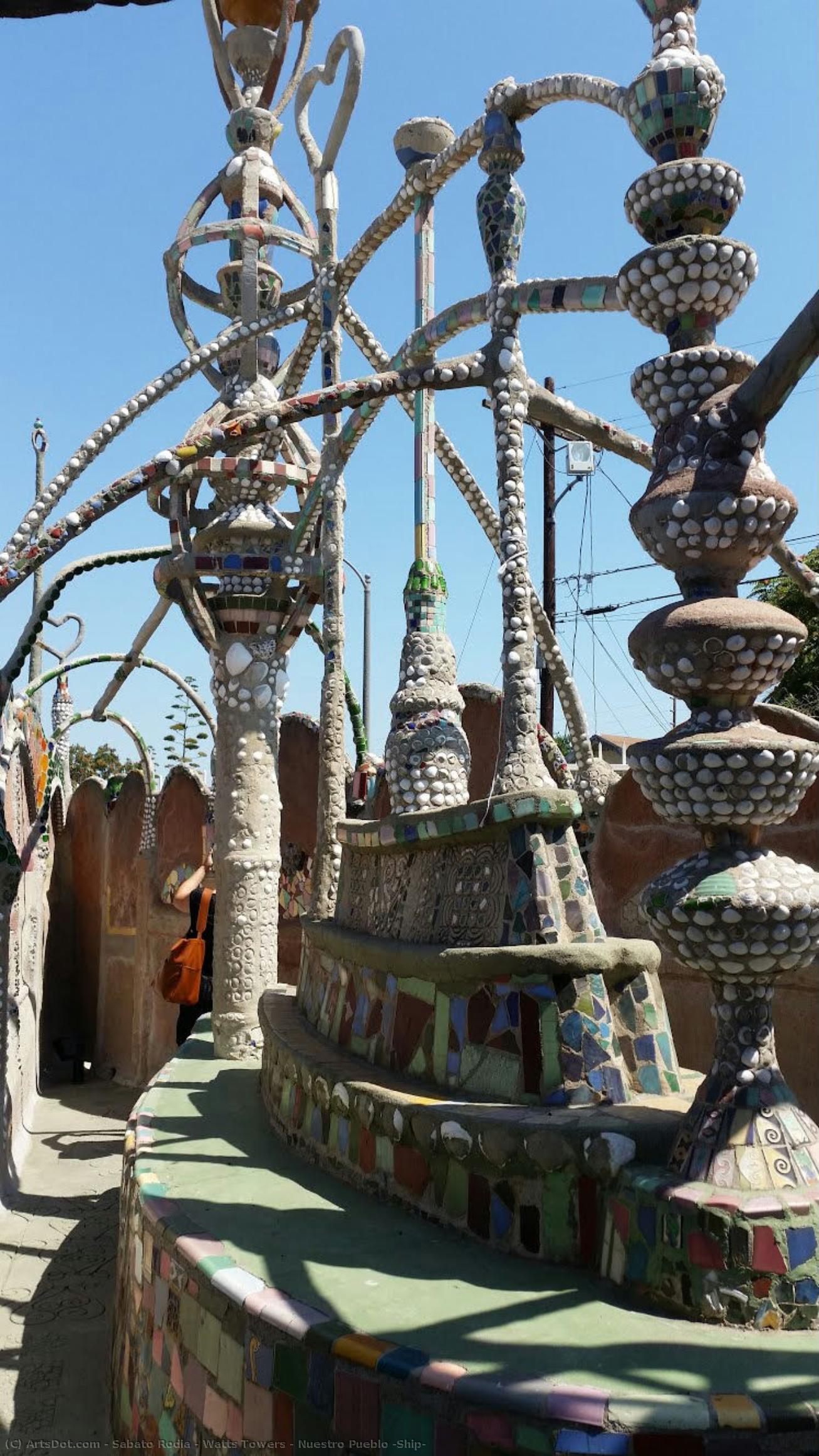 Watts Towers / Nuestro Pueblo (ship — Sabato Rodia