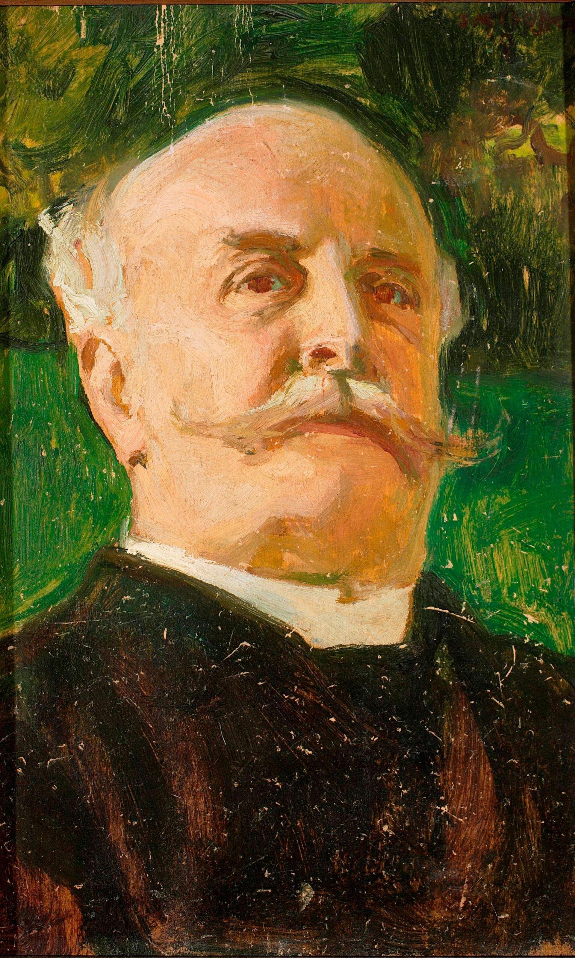 Portrait Of Juliusz Kossak — Józef Mehoffer
