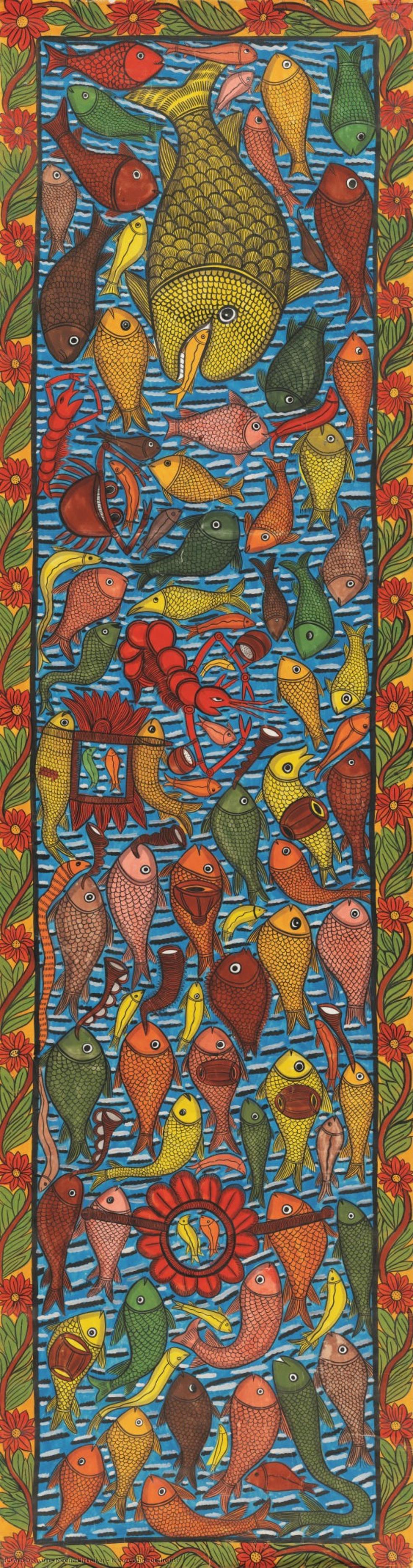 The Wedding Of The Fish — Meena Chitrakar