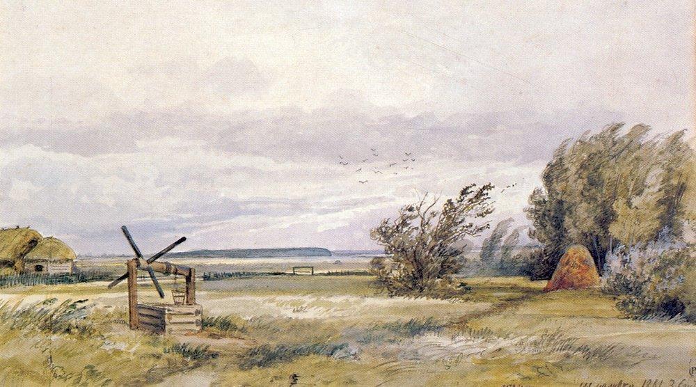 Shmelevka. Windy Day — Ivan Ivanovich Shishkin