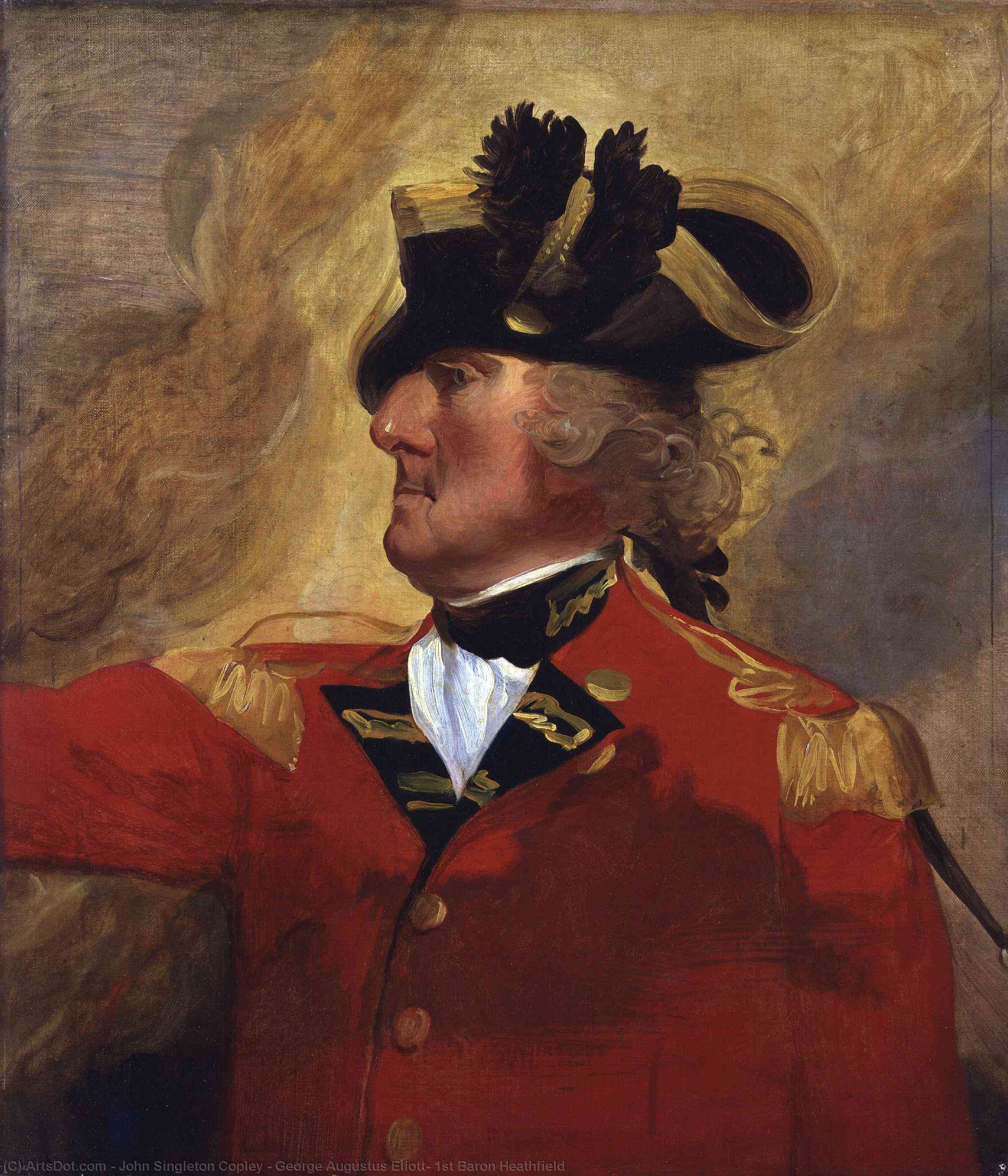 George Augustus Eliott, 1st Baron Heathfield — John Singleton Copley