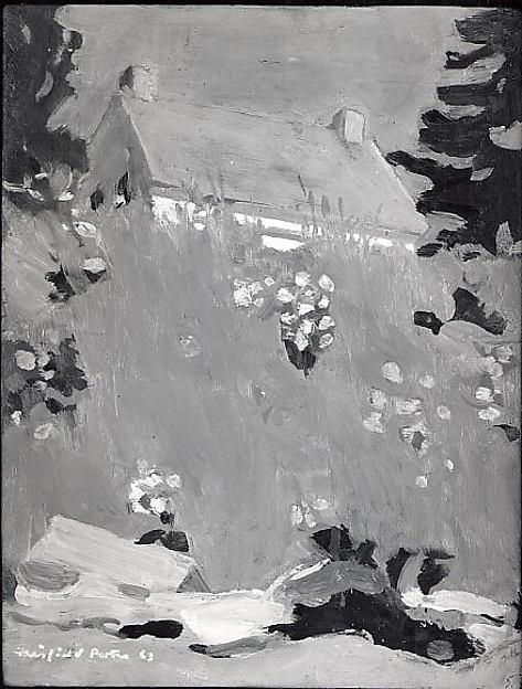 House Above The Beach — Fairfield Porter