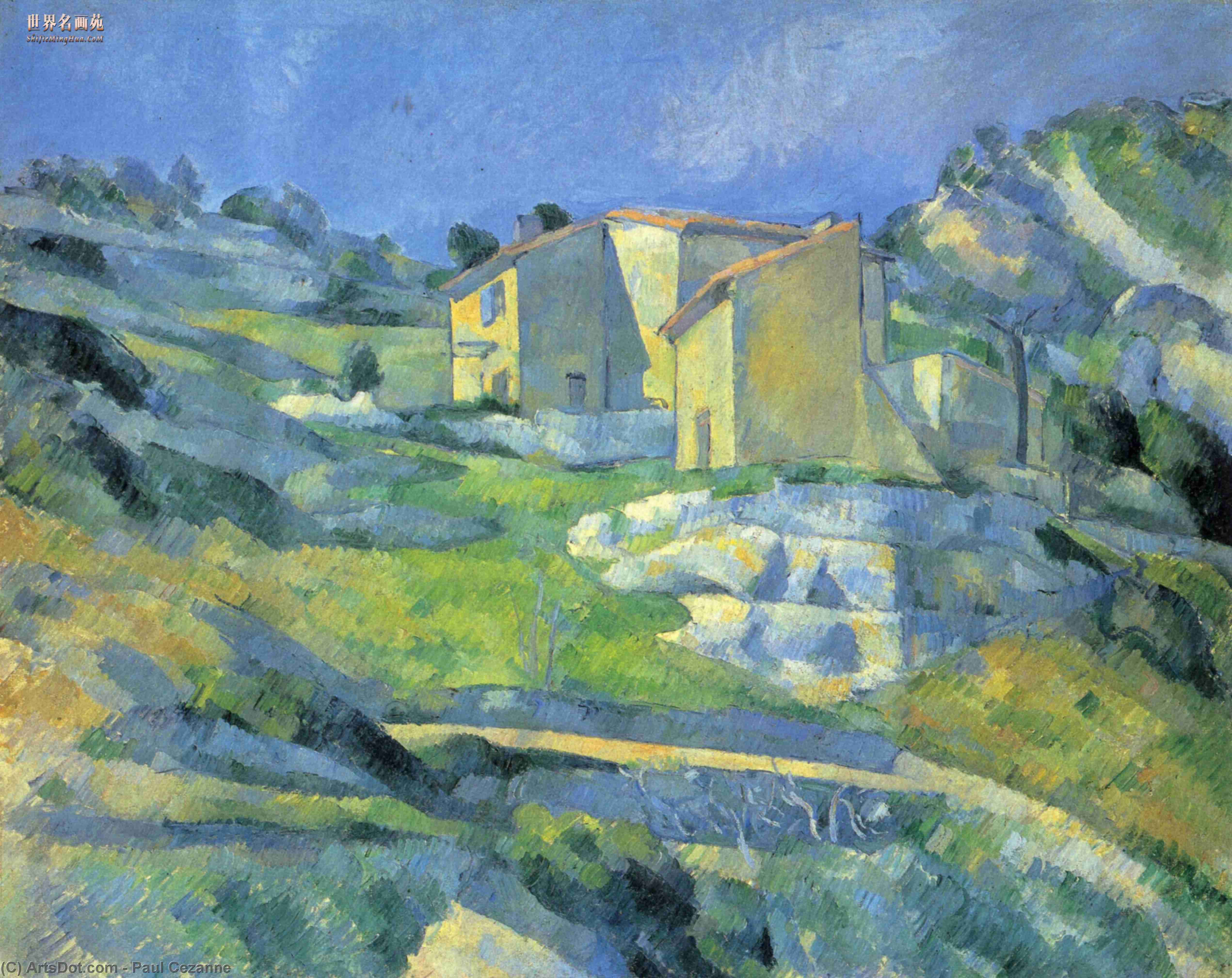 Casas En L'estaque — Paul Cézanne