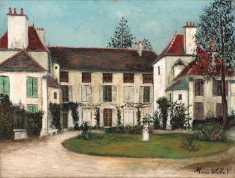 Infante House Espagne At Bourg-la-reine — Maurice Utrillo