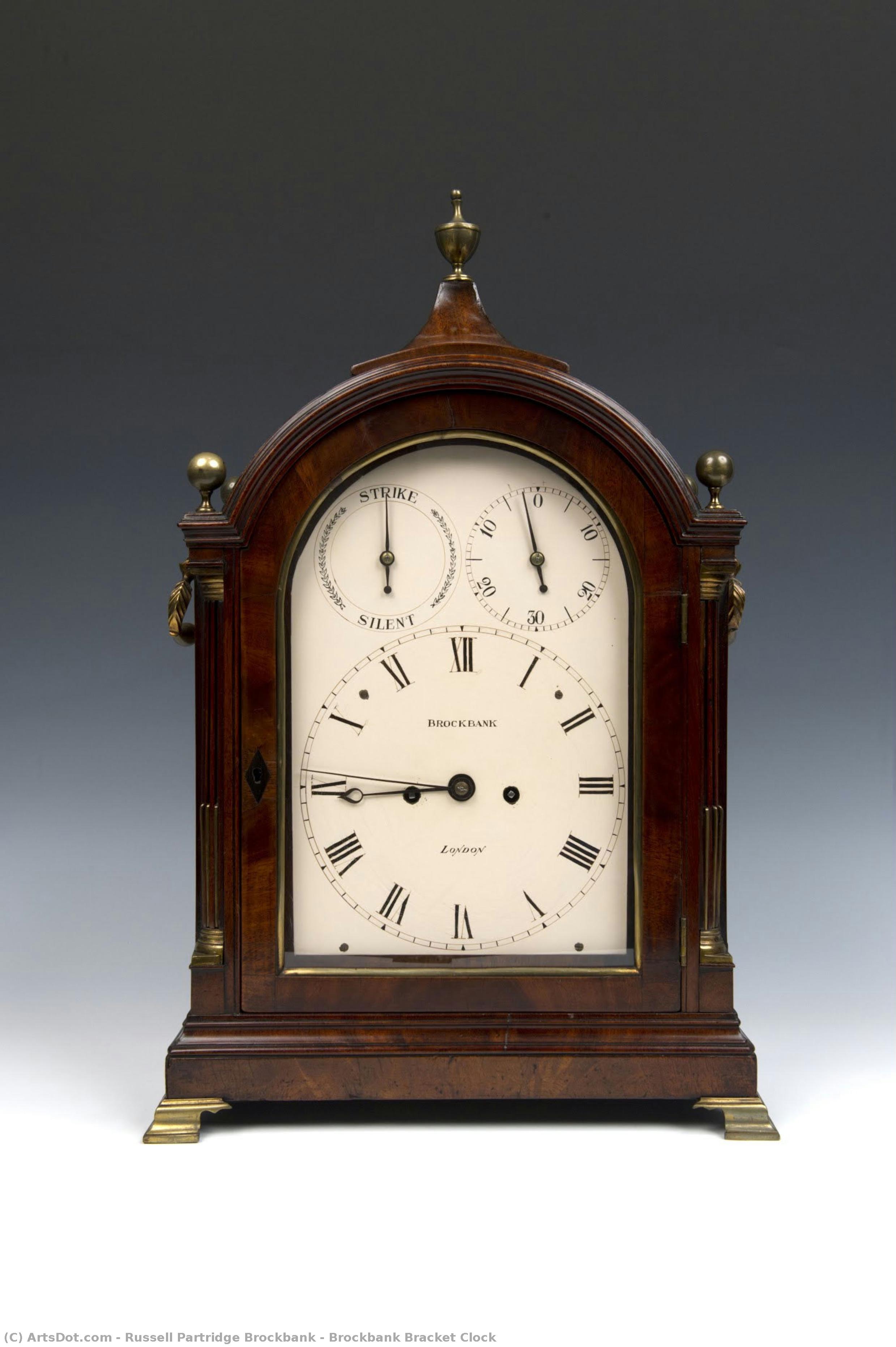 Brockbank Bracket Clock — Russell Partridge Brockbank