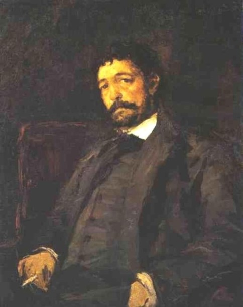 Portrait Of Italian Singer Angelo Masini — Konstantin Alexejewitsch Korowin