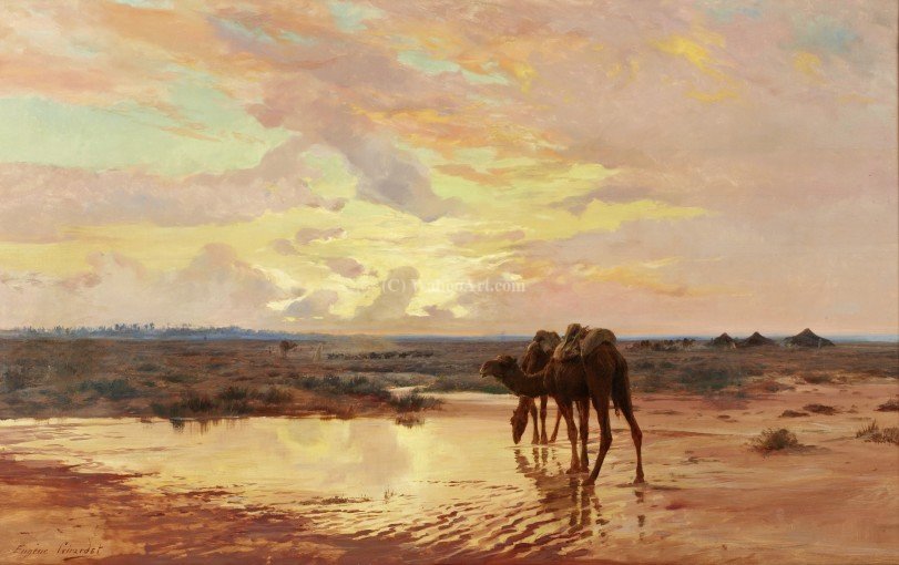In The Highlands, After The Storm — Eugène Alexis Girardet