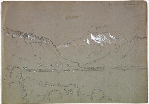 Lake Leman From Montreux, Switzerland — Thomas Cole