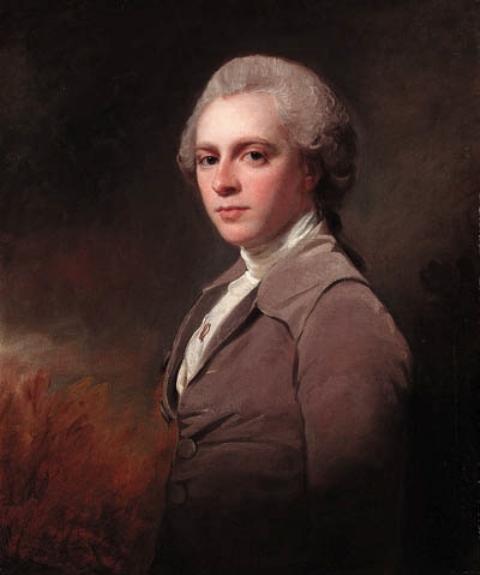 Portrait Of George Cowper — George Romney