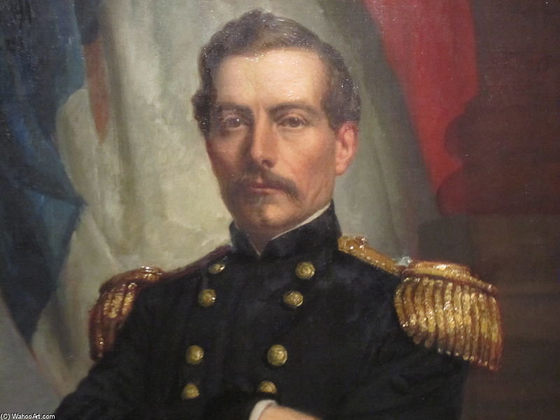 Pierre Beauregard In National Portrait Gallery — George Peter Alexander Healy