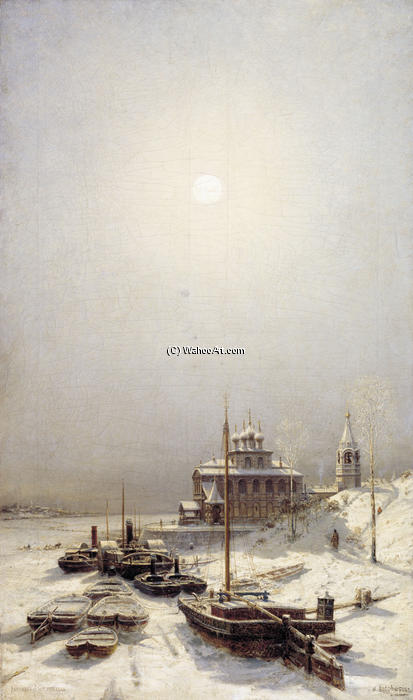Winter In Borisoglebsk — Alexei Petrovich Bogoliubov