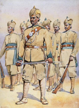 Soldiers Of The 33rd Punjabis — Alfred Crowdy Lovett