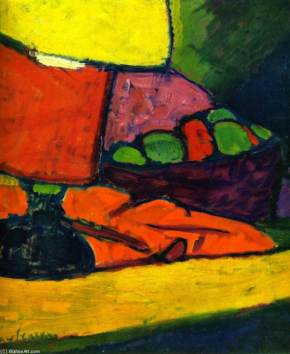 Still Life With Lamp (large Detail) — Alexej Von Jawlensky