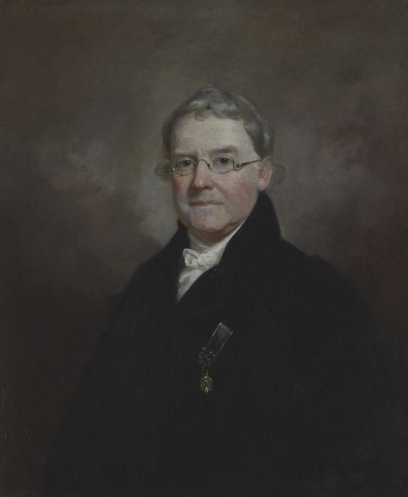 Portrait Of Dr. James E. B. Finley — Samuel Finley Breese Morse
