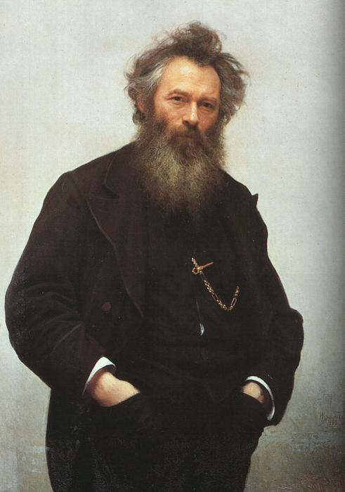 Portrait Of Ivan I. Shishkin — Ivan Nikolaevich Kramskoy