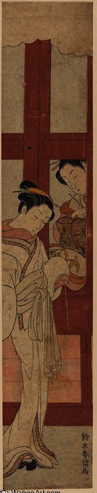 Two Courtesans — Suzuki Harunobu