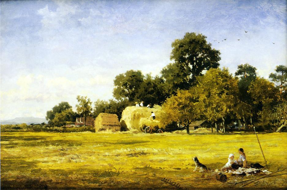 Making A Hay Rick, Whittington — Бенджамин Уильямс Лидер