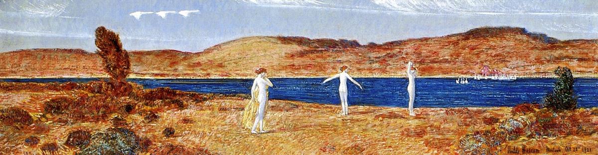 Wild Swans Sacred To Apollo — Frederick Childe Hassam