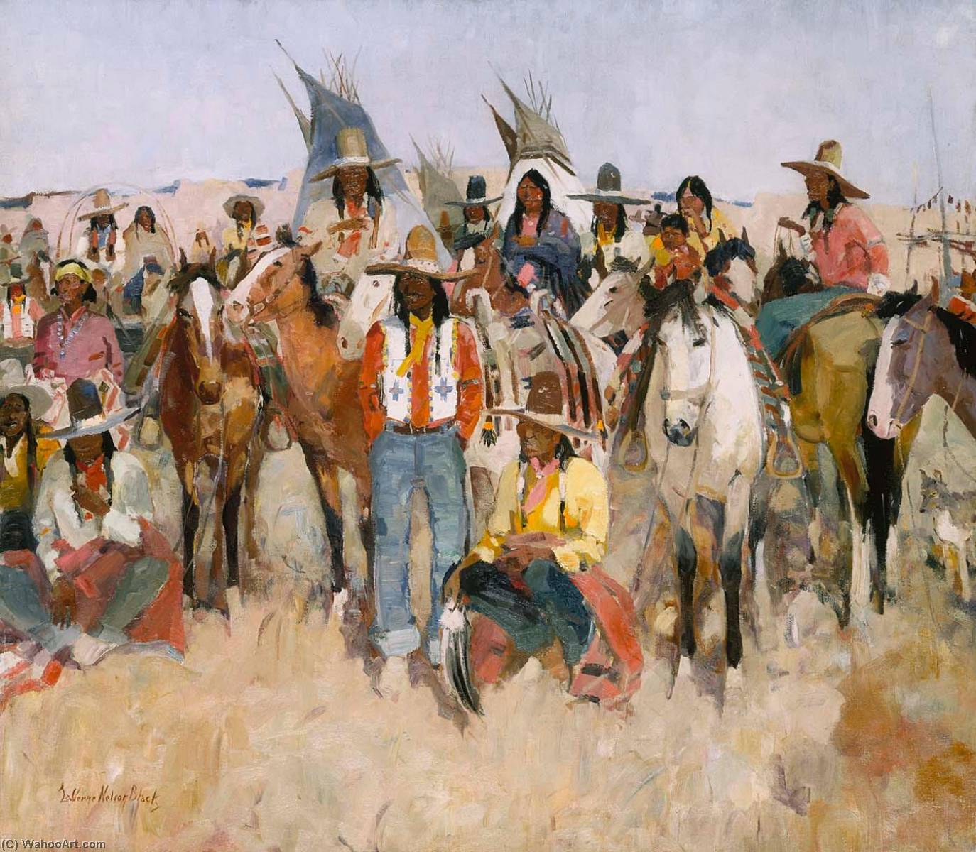 Jicarilla Apache Fiesta — Laverne Nelson Black