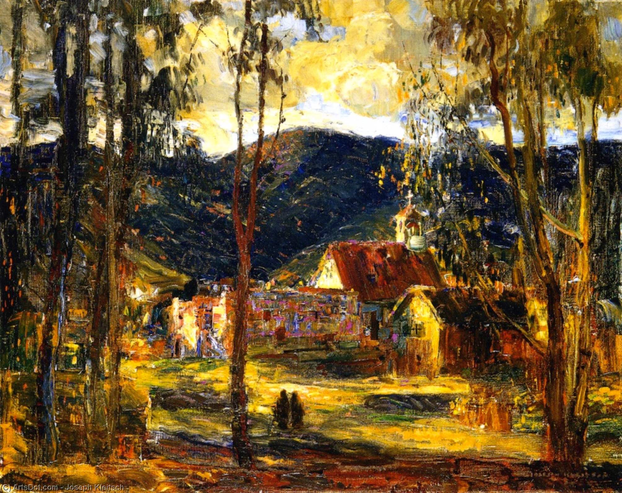 Evening Light, Laguna — Joseph Kleitsch