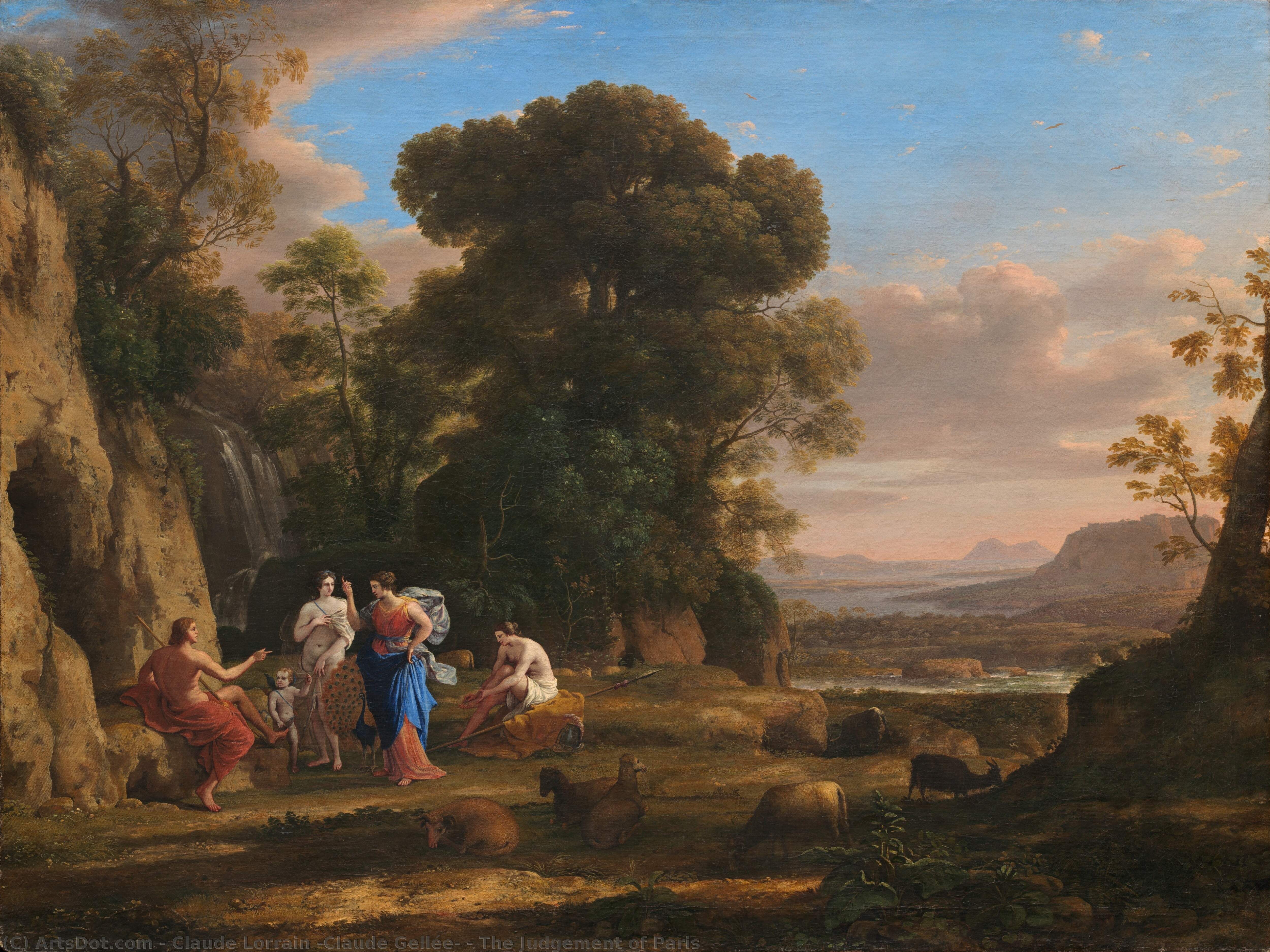 The Judgement Of Paris — クロード・ロラン