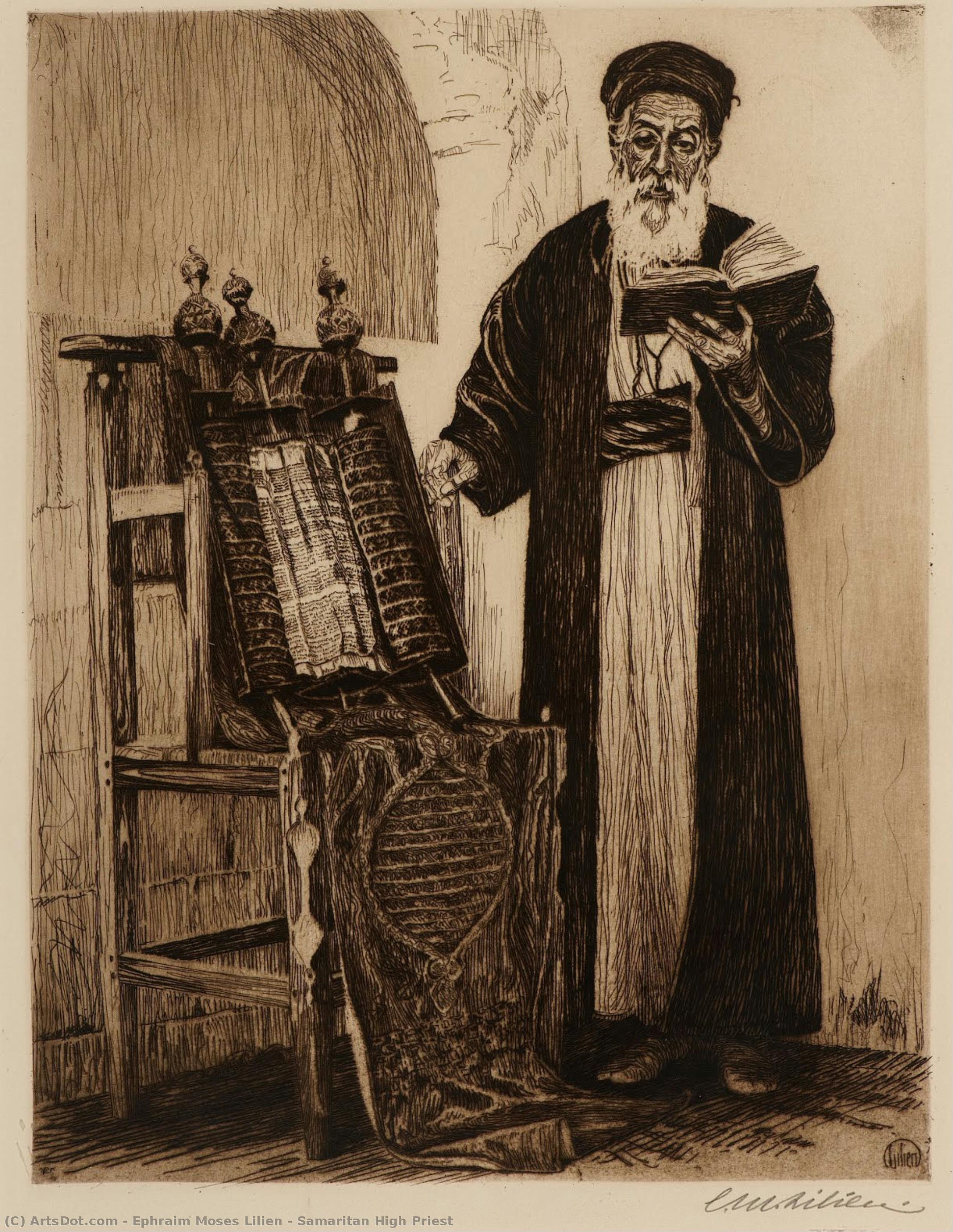 Samaritan High Priest — Ephraim Moses Lilien