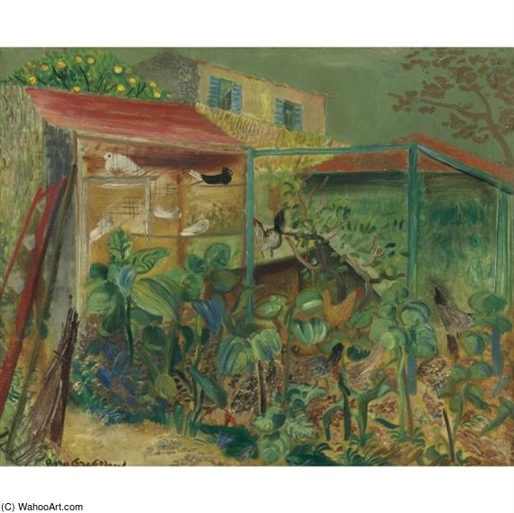 Farm Scene — Boris Dmitrievich Grigoriev