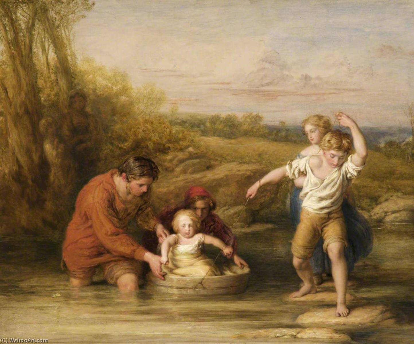 The First Voyage — William Mulready The Younger