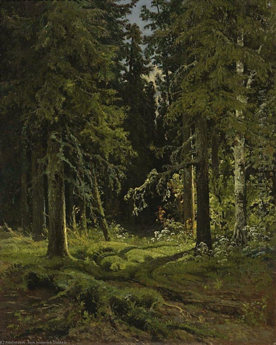 Forest Landscape — Ivan Ivanovich Shishkin