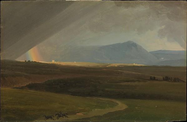 Landscape Near Rome During A Storm — Simon Joseph Alexandre Clément Denis