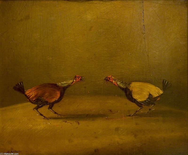 Cockfighting - — Henri Tomas Alken