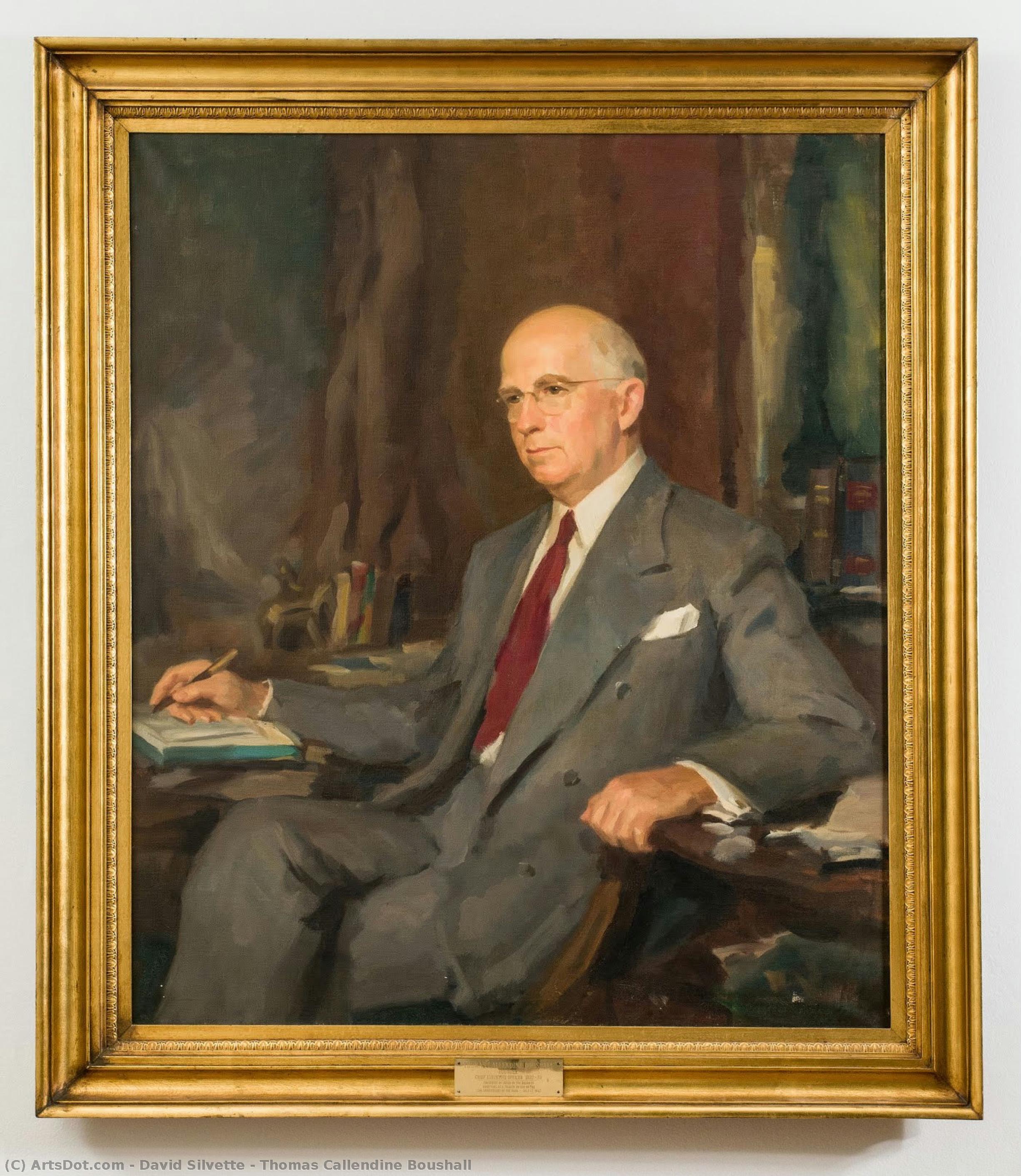 Thomas Callendine Boushall — David Silvette