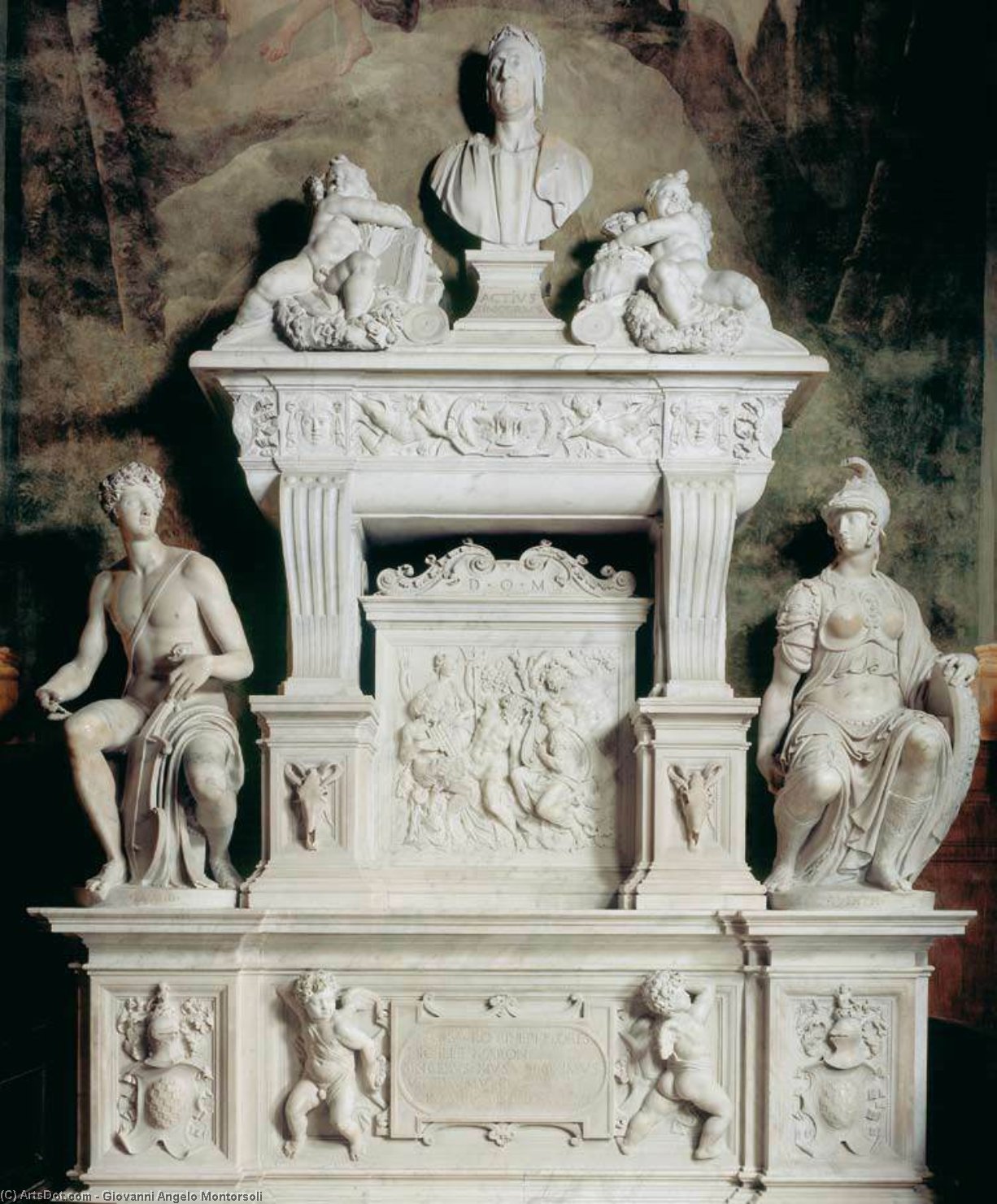 Tomb Of Jacopo Sannazaro — Giovanni Angelo Montorsoli