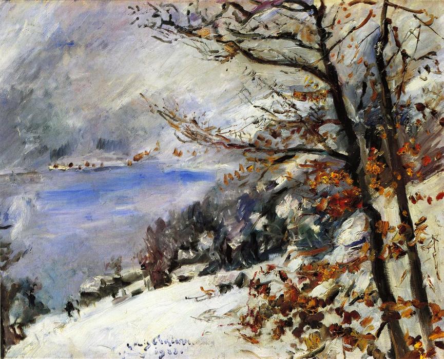 The Walchensee In Winter — ロービス・コリンス