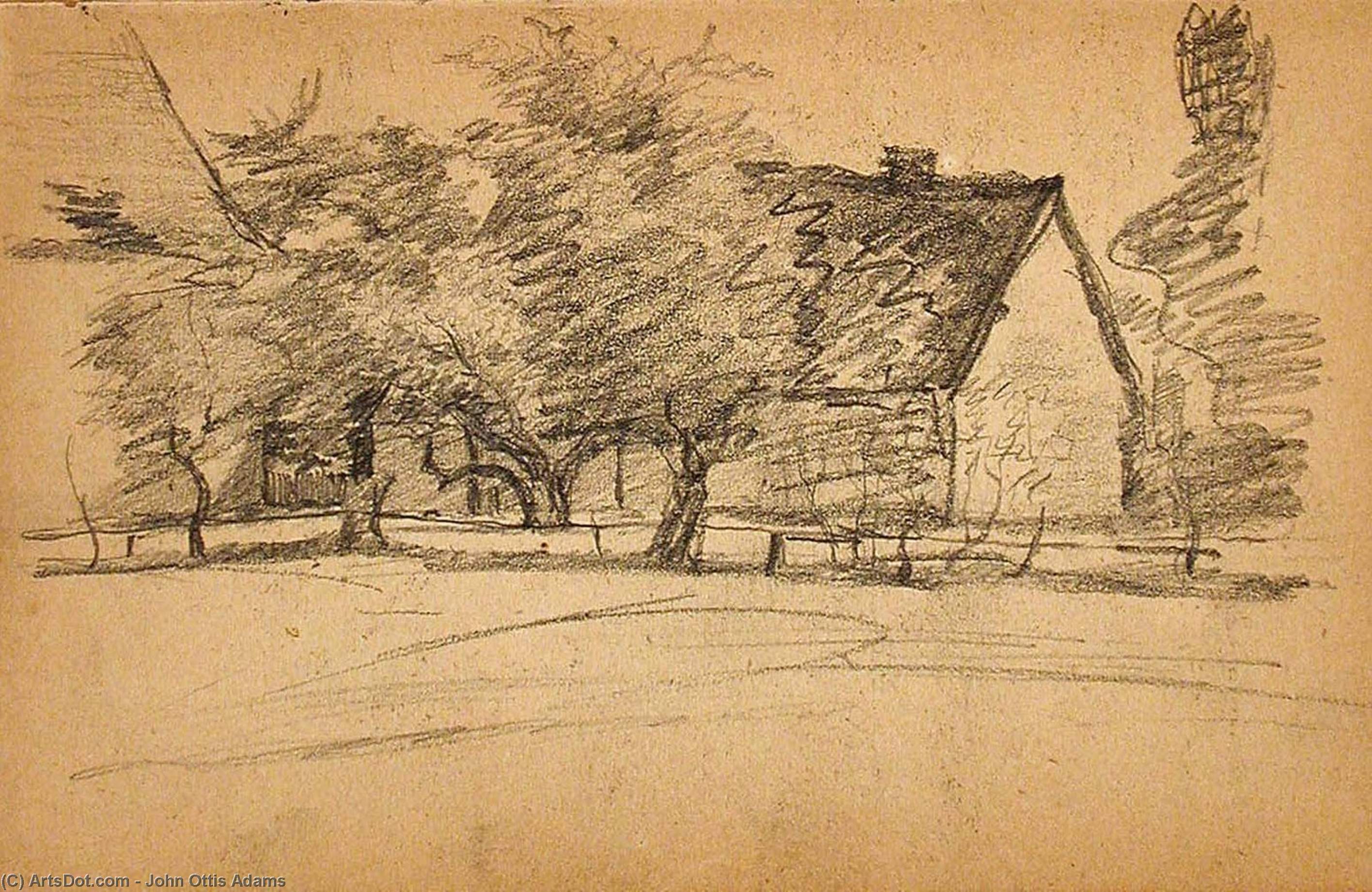 Landscape With House 1 — John Ottis Adams