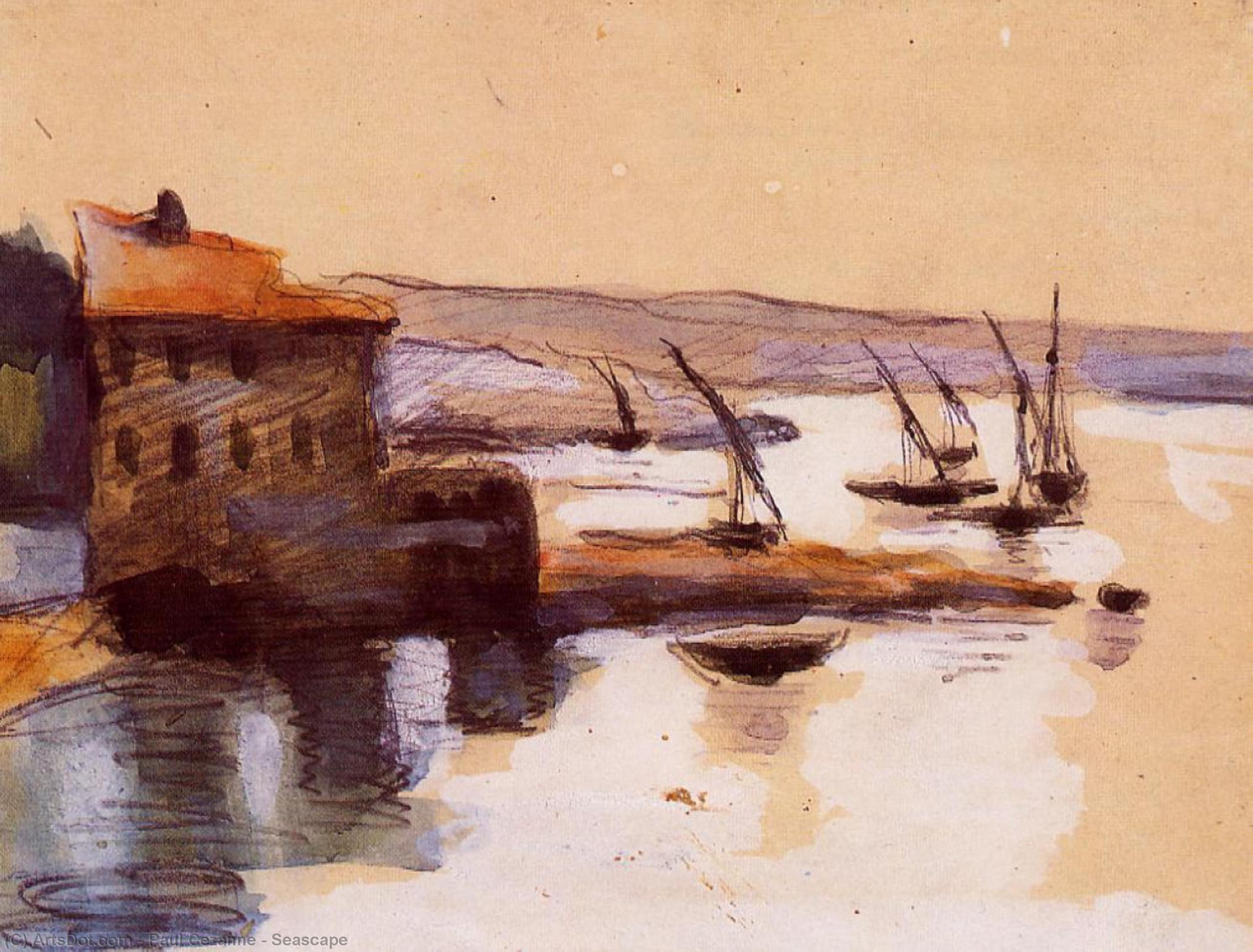 Seascape — Поль Сезанн