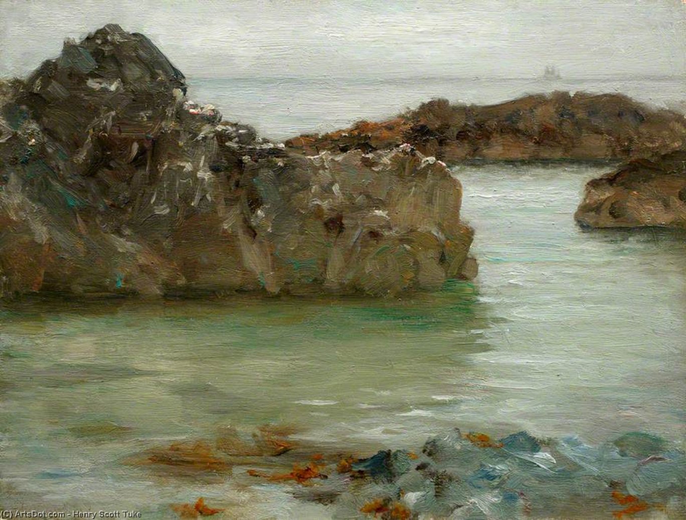 Rocks At Newporth — Генри Скотт Тьюк