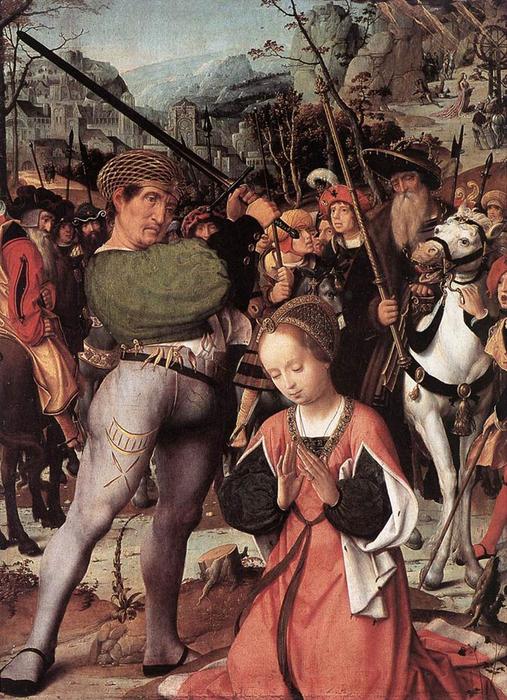 The Martyrdom Of St. Catherine — Jan Provoost