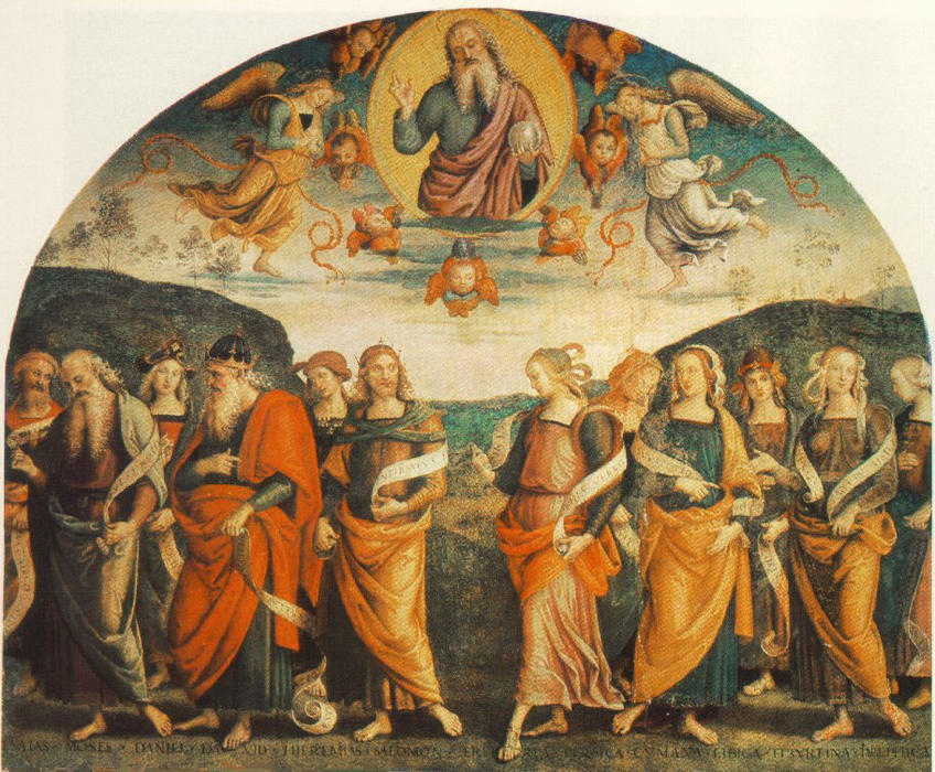 The Almighty With Prophets And Sybils — Vannucci Pietro (le Perugin)