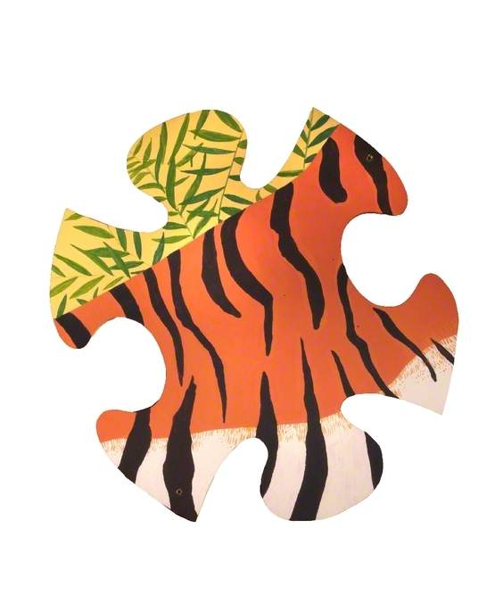 Jungle Jigsaw Tiger Body (10 Of 14) — Sally Court